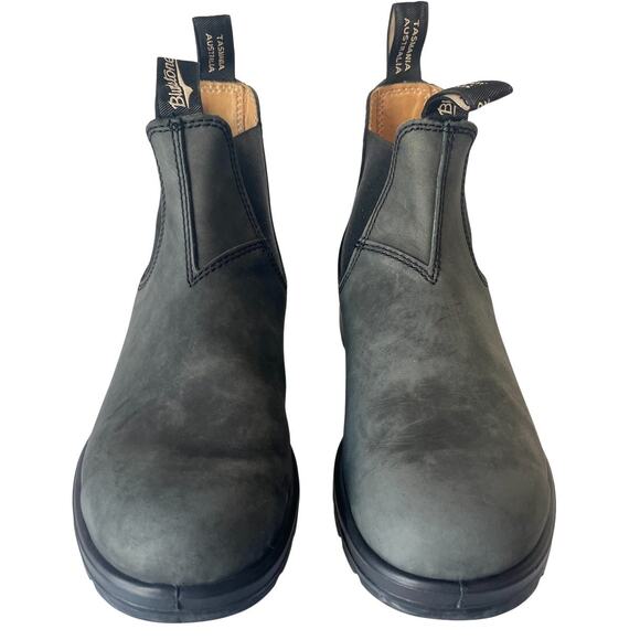 Blundstone 510 Rustic Black Leather Chelsea Boots AU 7.5 / US M8.5 / W10.5 - Picture 2 of 10